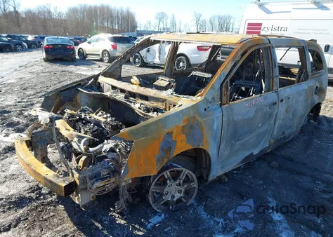 2008 Chrysler Town & Country Touring z USA, uszkodzony, nr VIN 2A8HR54P08R823308